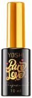 YOSHI - Pure Love Top - Top hybrydowy do stylizacji paznokci - Red - 10 ml