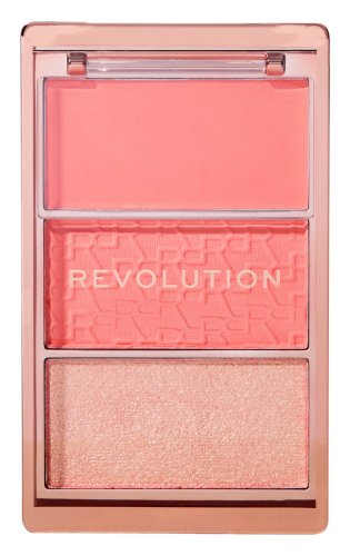 MAKEUP REVOLUTION - Icon Blush - Blush Palette - Authentic Peach
