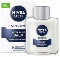 Nivea - Men - Sensitive - After Shave Balm - Łagodzący balsam po goleniu - 100 ml