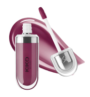 KIKO Milano - 3D Hydra Lipgloss - Lucidalabbra con effetto 3D - 6,5 ml - 30 Deep Purple - 30 Deep Purple 