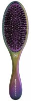 Olivia Garden - Aurora - Violet - Boar Bristle Hairbrush