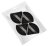 Clavier - Set of 4 Triangular Powder Puffs - Black