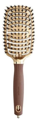 Olivia Garden - Expert - Care Flex - Szczotka do rozczesywania włosów - Brown Gold