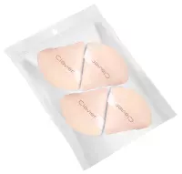 Clavier - Set of 4 Triangular Powder Puffs - Beige