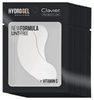 Clavier - Hydrogel Revital Eye Patches - Żelowe płatki pod oczy do przedłużania rzęs z witaminą C - 50 par (100 sztuk)