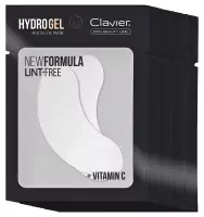Clavier - Hydrogel Revital Eye Patches - Żelowe płatki pod oczy do przedłużania rzęs z witaminą C - 50 par (100 sztuk)