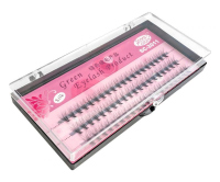 Clavier - Green Eyelash Stars Colors - Jedwabne kępki rzęs - 60 sztuk - 6 mm - 6 mm