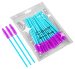 Clavier - Eyelash Brushes - Disposable Eyelash and Eyebrow Brushes - Turquoise-purple - 50 Pieces