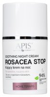 APIS - Home Terapis - ROSACEA STOP - Soothing Night Cream - Kojący krem do cery z trądzikiem różowatym i wrażliwej - Noc - 50 ml