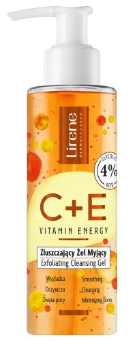 Lirene - C+E VITAMIN ENERGY - Exfoliating Cleansing Gel - 145 ml