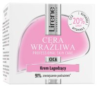 Lirene - Sensitive Skin - Soothing Cream - Łagodzący krem do twarzy - Cera wrażliwa - 50 ml