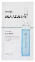 Missha - Mascure Sheet Mask - Guaiazulene - Kojąca maseczka w płachcie - 28 ml
