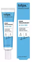 Tołpa - Clinical Boost - Kwas hialuronowy + Olej CBD - Intensywnie nawilżający krem do twarzy - 40 ml