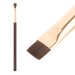 Many Beauty - Many Brushes - Chocolate Makeup Brush - Flat Eyebrow Brush - MBC-25