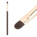 Many Beauty - Many Brushes - Chocolate Makeup Brush - Mały, płaski pędzel do cieni - MBC-14