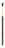 Many Beauty - Many Brushes - Chocolate Makeup Brush - Średni pędzel do blendowania cieni - MBC-19
