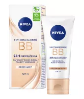 Nivea - 24H Moisturizing - BB Cream 5in1 SPF15 - 50 ml