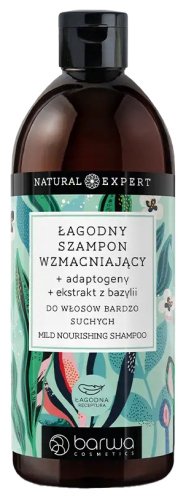 Barwa Cosmetics - Natural Expert - Mild Nourishing Shampoo - Strengthening Shampoo - 480 ml