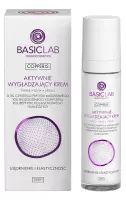 BASICLAB - COPPERIS - Active Smoothing Face Cream - 0.3% Copper Peptide, 10% Collagen Polypeptide, Nucleosides - Firming and Elasticity - Day - 50 ml 