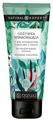 Barwa Cosmetics - Natural Expert - Nourishing Conditioner - Wzmacniająca odżywka do włosów bardzo suchych - 200 ml