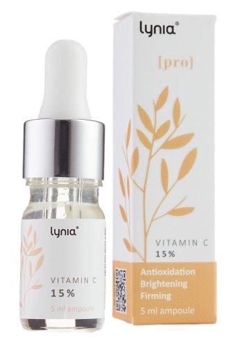 Lynia - Pro - Ampoule with Vitamin C - Ampułka z 15% witaminą C - 5 ml