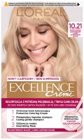 L'Oréal - EXCELLENCE Creme - Koloryzacja do włosów z potrójną pielęgnacją - 10.21 Bardzo Bardzo Jasny Perłowy Blond 