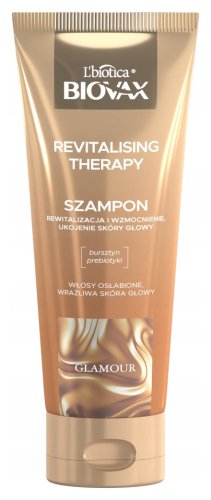 BIOVAX - GLAMOUR - Revitalising Therapy - Szampon do włosów osłabionych - 200 ml