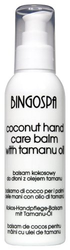 BINGOSPA - Coconut Hand Care Balm with Tamanu Oil - 135 g