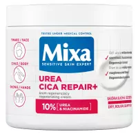 Mixa - Urea Cica Repair+ - Regenerating Cream - Krem regenerujący do twarzy, ciała i dłoni -  400 ml