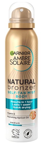 GARNIER - AMBRE SOLAIRE - Natural Bronzer - Self Tan Mist Body - Mgiełka samoopalająca - DARK - 150 ml