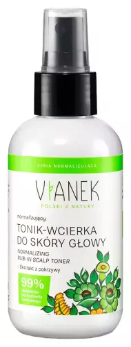 VIANEK - Normalizing Rub-in-Toner for the Scalp with Nettle, Horsetail, Burdock, Sage and Birch Extracts- 150 ml