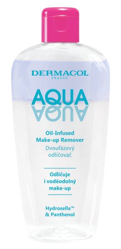 Dermacol - Aqua Aqua - Oil-Infused Make-up Remover - Dwufazowy płyn do demakijażu twarzy - 200 ml