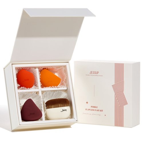 JESSUP - Pebble Flawless Face Kit - Zestaw gąbek do makijażu twarzy - T505