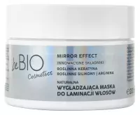 beBIO - Naturalna, wygładzająca maska do laminacji włosów - Mirror Effect - 200 ml