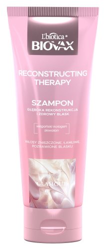 BIOVAX - GLAMOUR - Reconstructing Therapy - Shampoo for Damaged and Brittle Hair - 200 ml