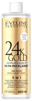 Eveline Cosmetics - 24K GOLD - Odmładzający płyn micelarny dla cery dojrzałej, suchej i wrażliwej - 400 ml