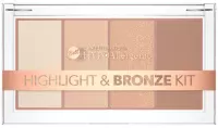 Bell - HYPOAllergenic - Highlight & Bronze Kit - Paleta do konturowania twarzy - 01 - 20 g 