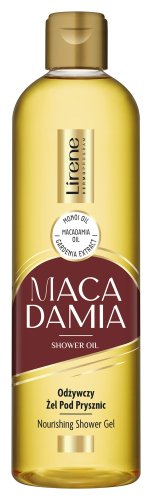 Lirene - Macadamia Shower Oil - Nourishing Shower Gel - 400 ml