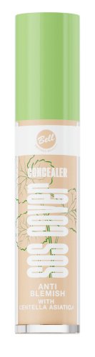 Bell - SOS - Cover Concealer - Korektor na niedoskonałości z wąkrotą azjatycką - 4,1 g  - 02 Beige