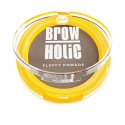 Bell - Brow Holic - Fluffy Pomade - Fluffy, Long-lasting Eyebrow Pomade - 5 g  - 02 BRUNETTE - 02 BRUNETTE
