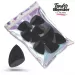 Clavier - Makeup Blender Sponge - Zestaw gąbek do makijażu - Czarne Ścięte - 10 szt.