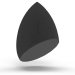 Clavier - Makeup Blender Sponge - Makeup Sponge Set - Black Beveled - 10 pcs.