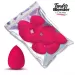 Clavier - Makeup Blender Sponge - Zestaw gąbek do makijażu - Różowe Jajeczko - 10 szt.
