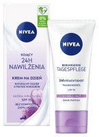 Nivea - 24H Moisturizing - Soothing Face Cream for the Day - SPF15 - 50 ml