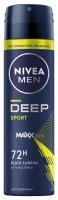 Nivea - MEN - DEEP SPORT - 72H Anti-Perspirant - Antyperspirant w spray'u dla mężczyzn - 150 ml