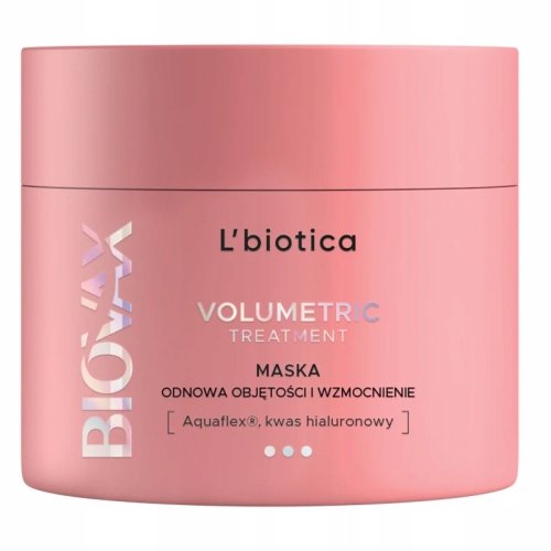 BIOVAX - Volumetric Treatment - Intensywnie nawilżająca maska do włosów - 200 ml 