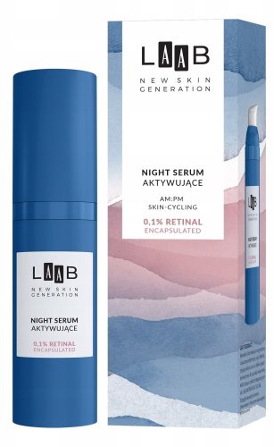 AA - LAAB - AM:PM SKIN-CYCLING - Night Serum - Serum do twarzy z retinolem na noc - 30 ml