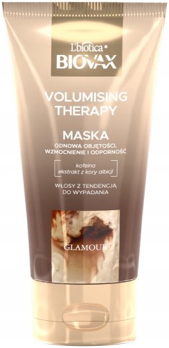 BIOVAX - GLAMOUR - Volumising Therapy - Maska do włosów z tendencją do wypadania - 150 ml 