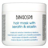 BINGOSPA - Hair Mask with Keratin & Elastin - Maska do włosów z keratyną i elastyną - 500 g