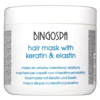 BINGOSPA - Hair Mask with Keratin & Elastin - Maska do włosów z keratyną i elastyną - 500 g